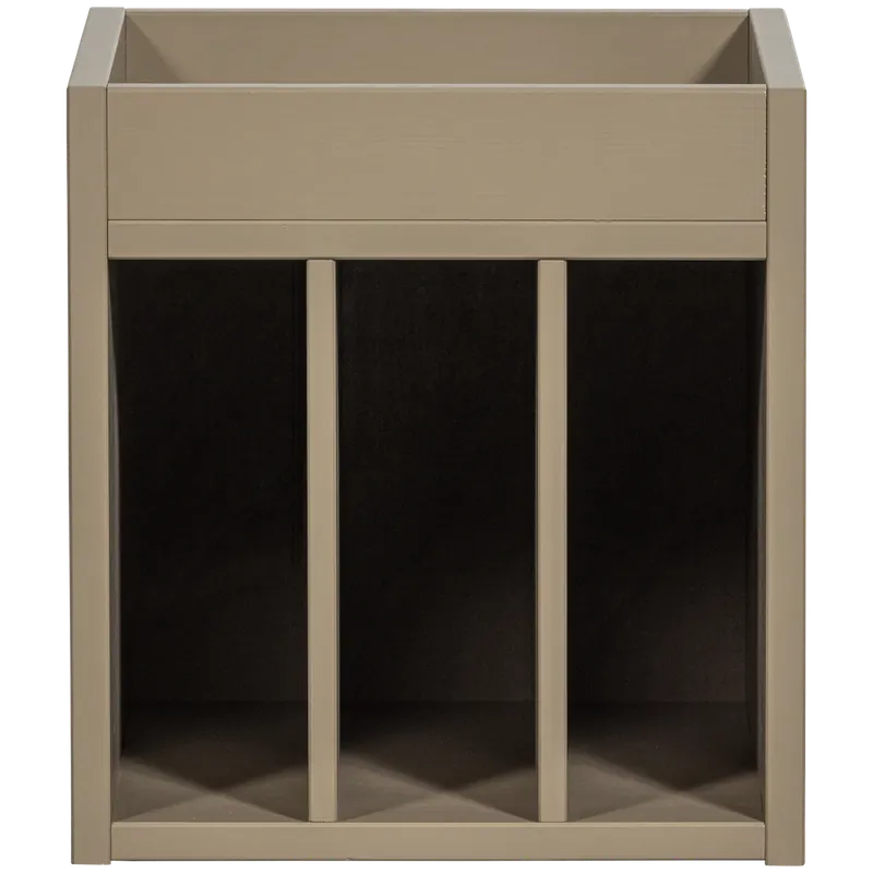 WOOOD TURNER PLATENKAST GRENEN MUD [fsc]